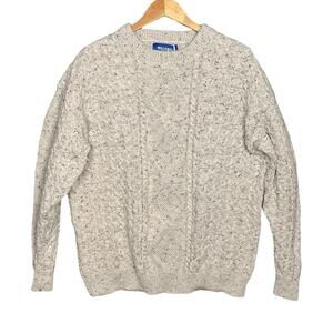 Aelfric Eden Cream Cable Knit Sweater